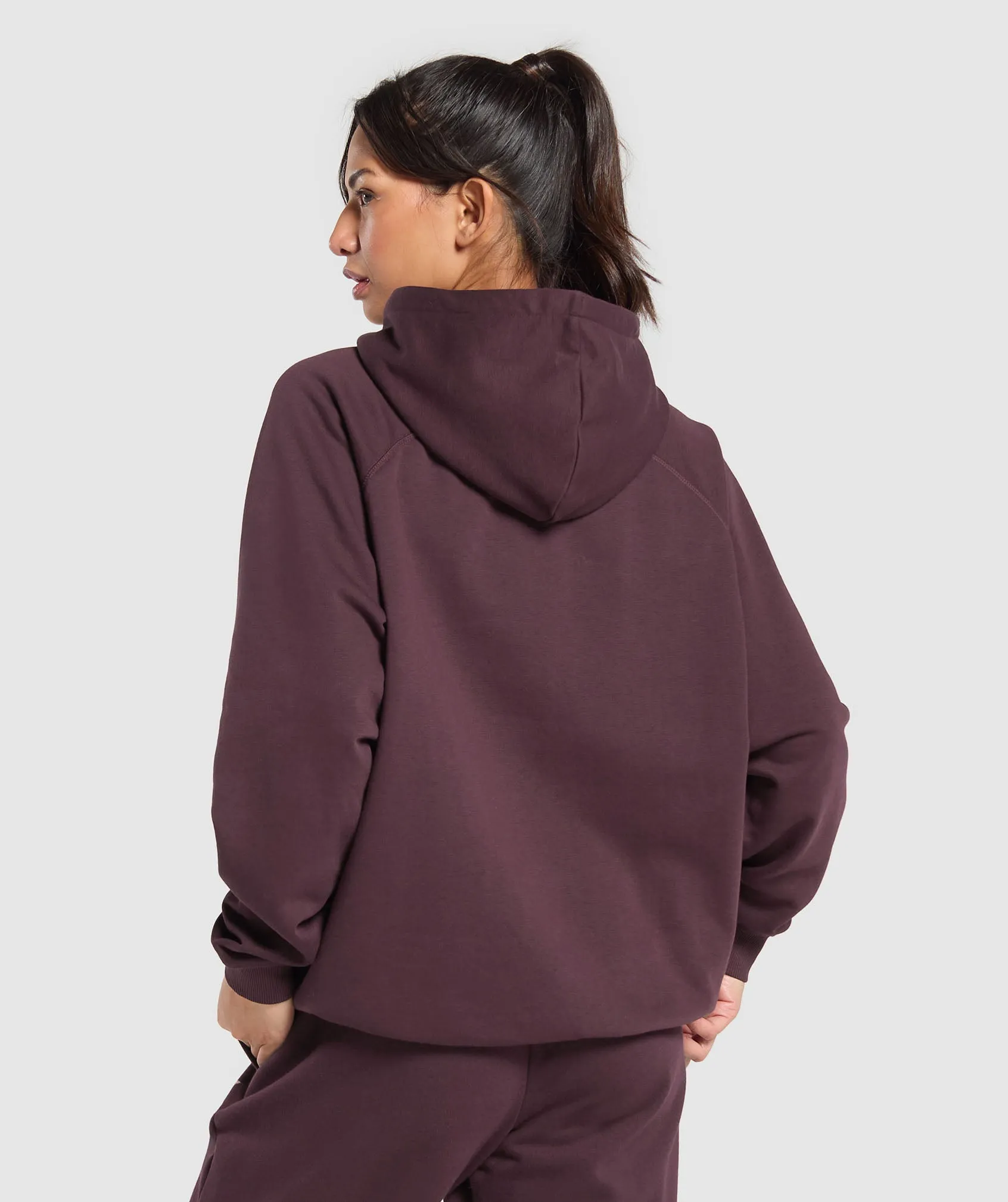 Gymshark Collegiate Lifestyle Hoodie - Depth Purple sold by Gymshark product image thumbnail 3