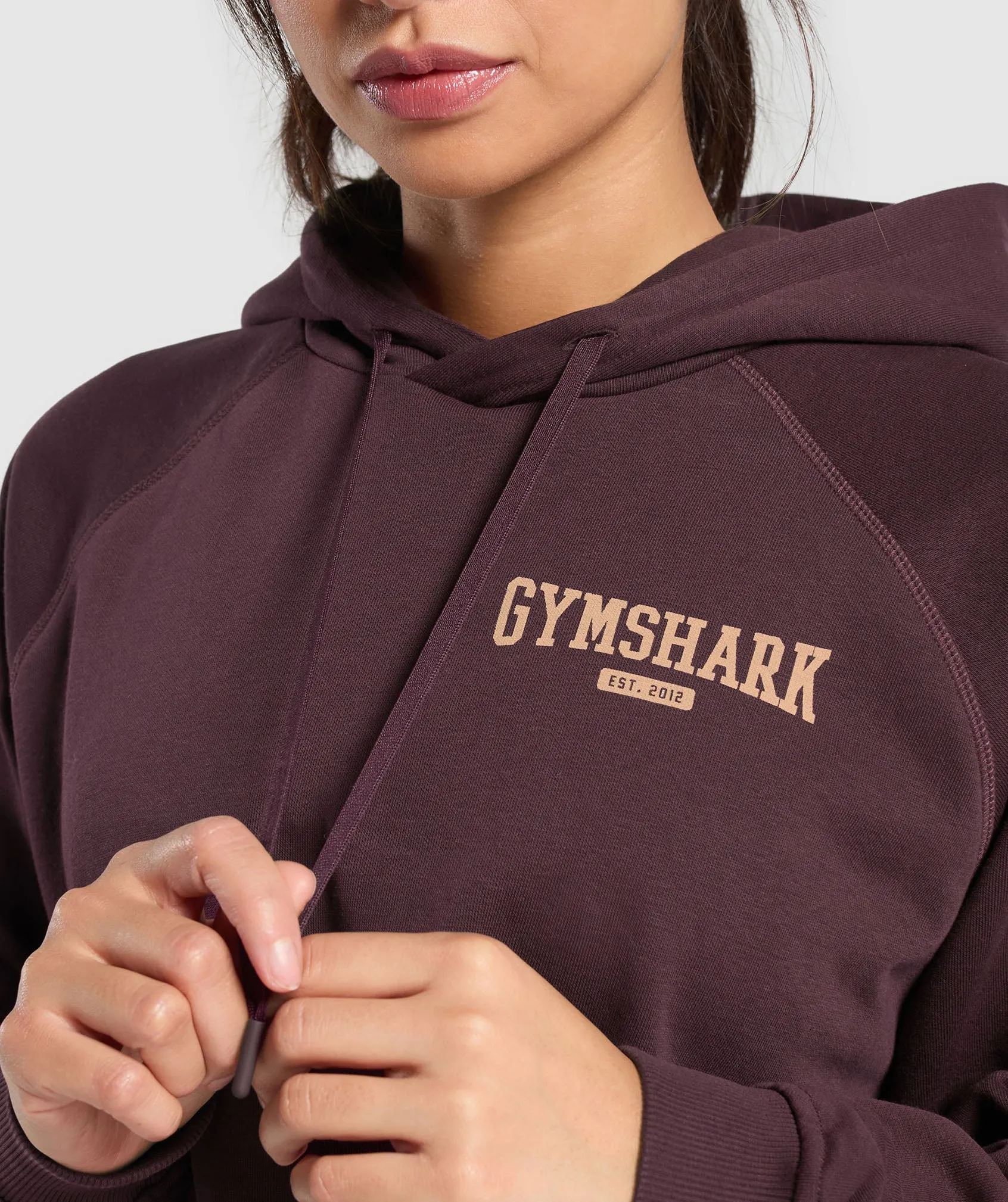 Gymshark Collegiate Lifestyle Hoodie - Depth Purple sold by Gymshark product image thumbnail 5