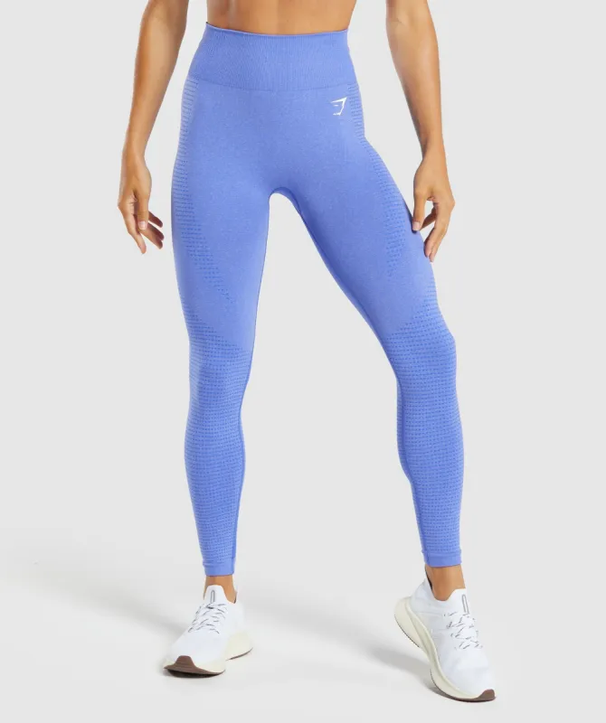 Gymshark Vital Seamless Leggings - Lift Blue Marl sold by Gymshark