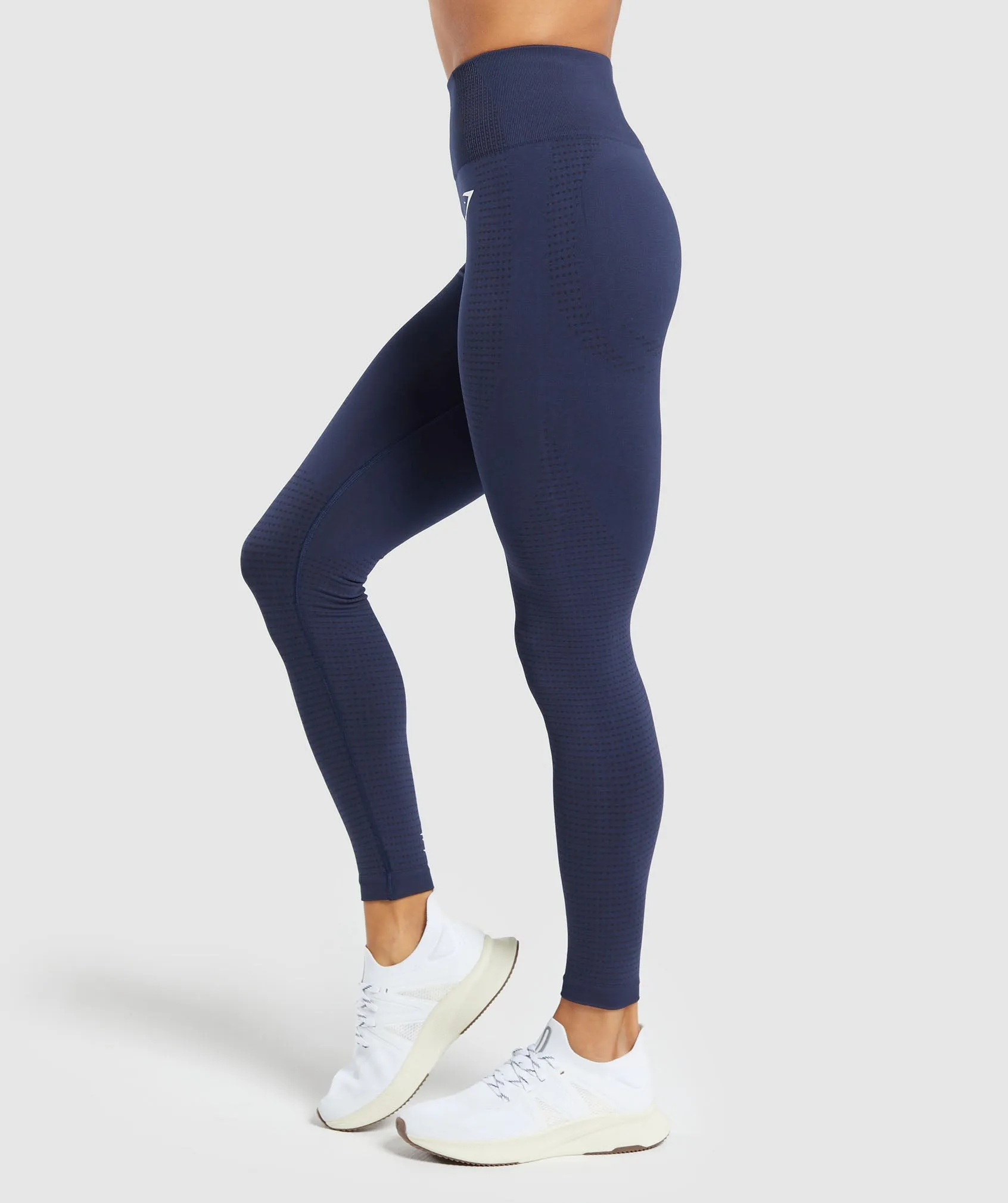 Gymshark Vital Regular Leggings - Heavy Blue Marl sold by Gymshark product image thumbnail 3