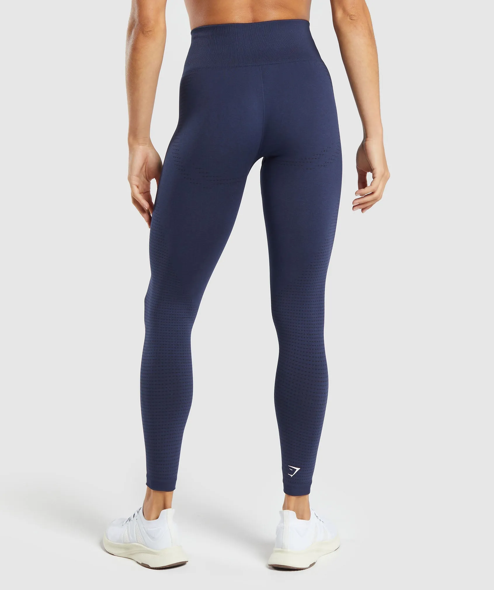 Gymshark Vital Regular Leggings - Heavy Blue Marl sold by Gymshark product image thumbnail 2