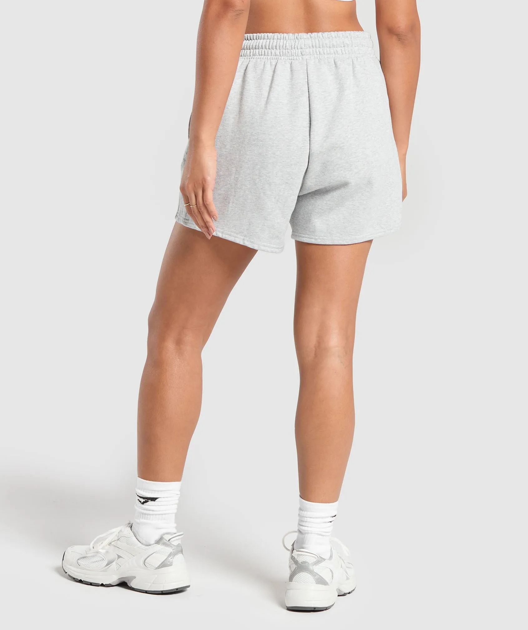 Gymshark Training Fleece Shorts - Light Grey Core Marl sold by Gymshark product image thumbnail 2