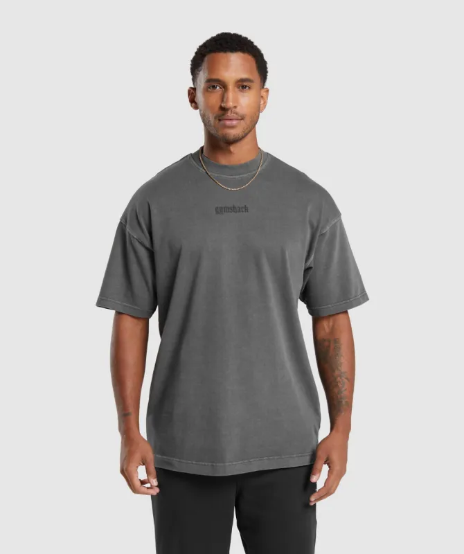 Gymshark Heavyweight T-Shirt - Black sold by Gymshark