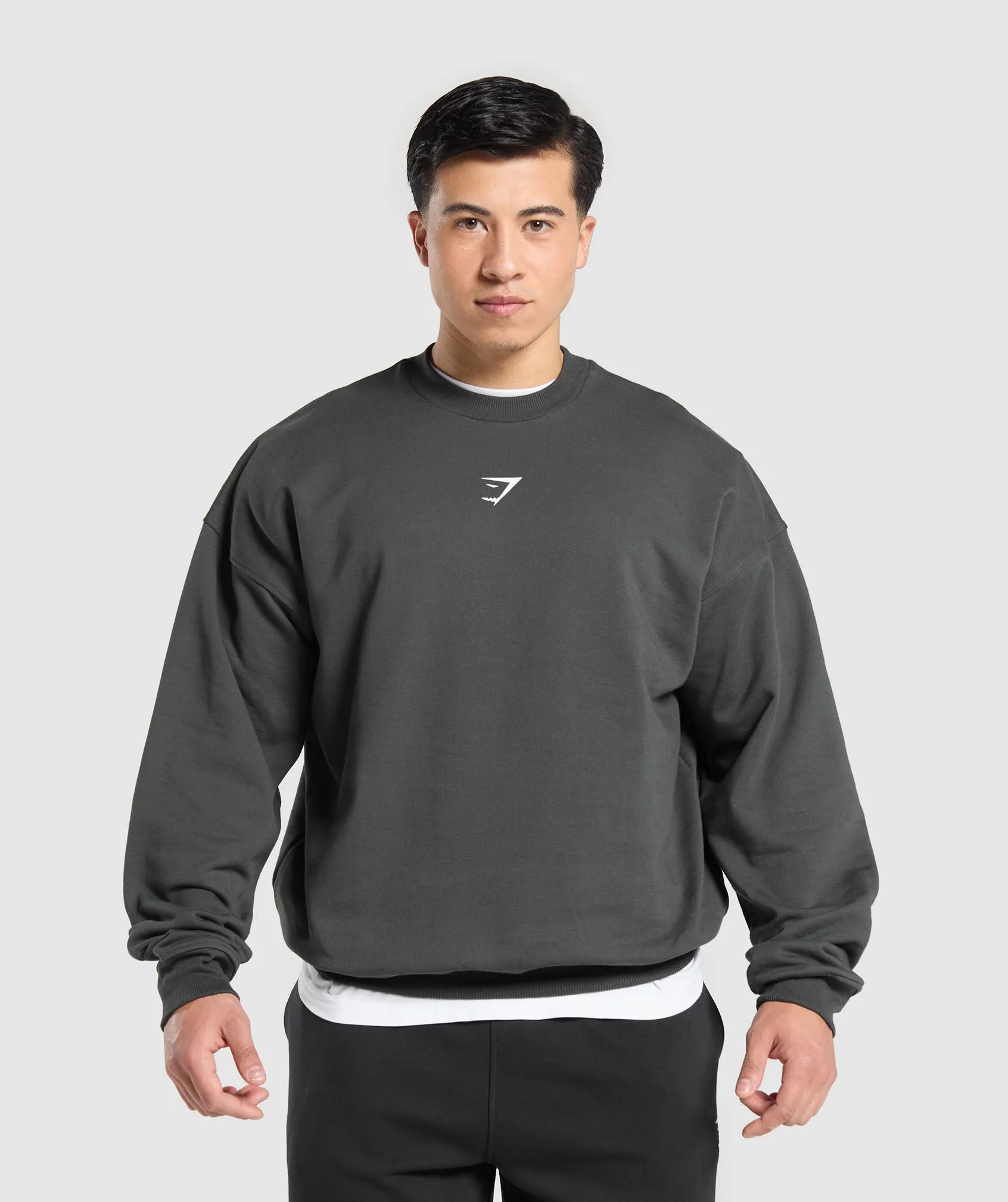 Gymshark Liftmas Crew - Asphalt Grey sold by Gymshark product image thumbnail 2