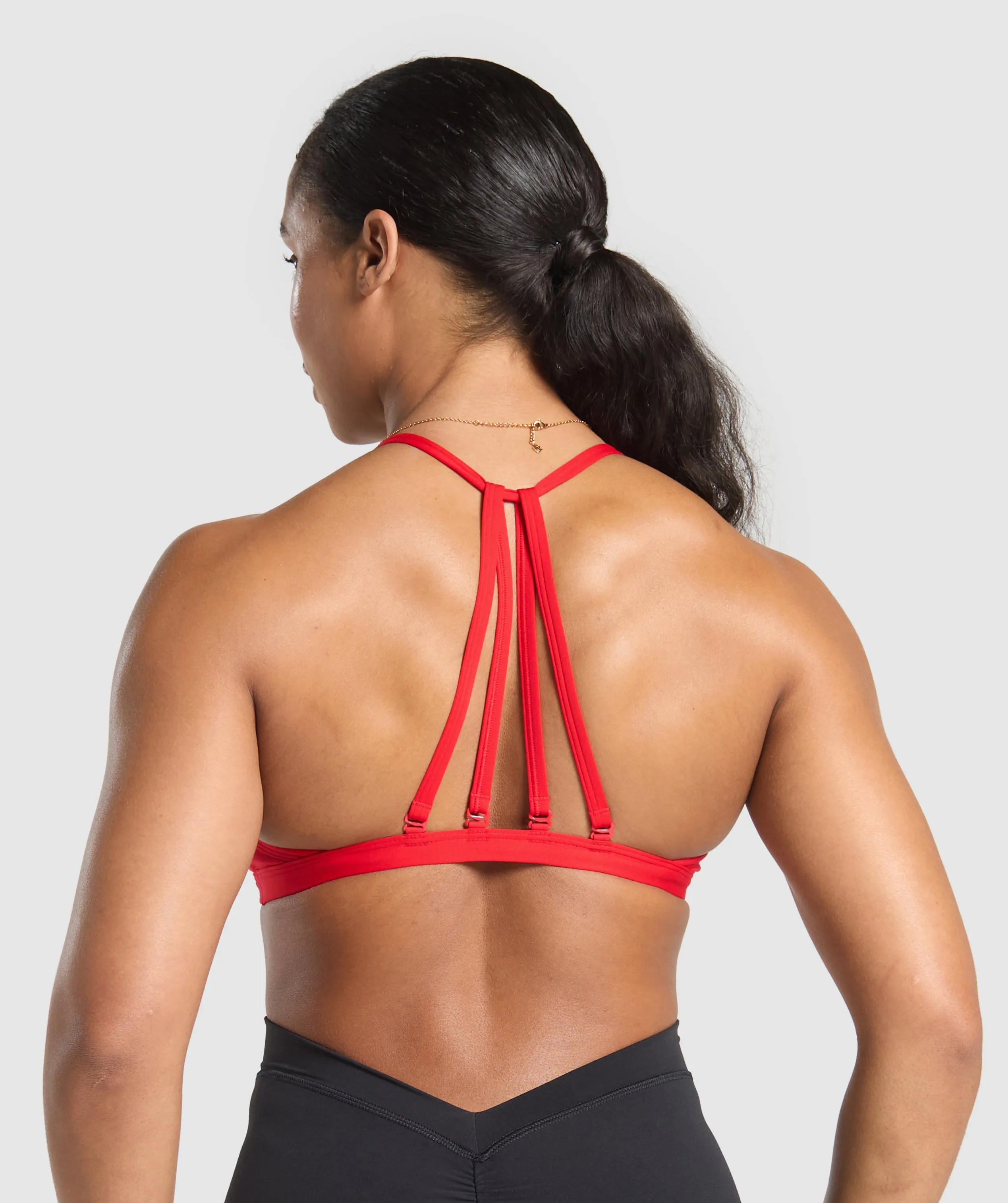Gymshark Minimal Sports Bra - Reps Red sold by Gymshark product image thumbnail 2