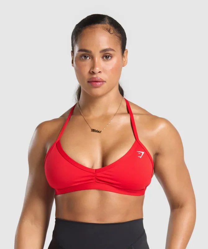 Gymshark Minimal Sports Bra - Reps Red sold by Gymshark