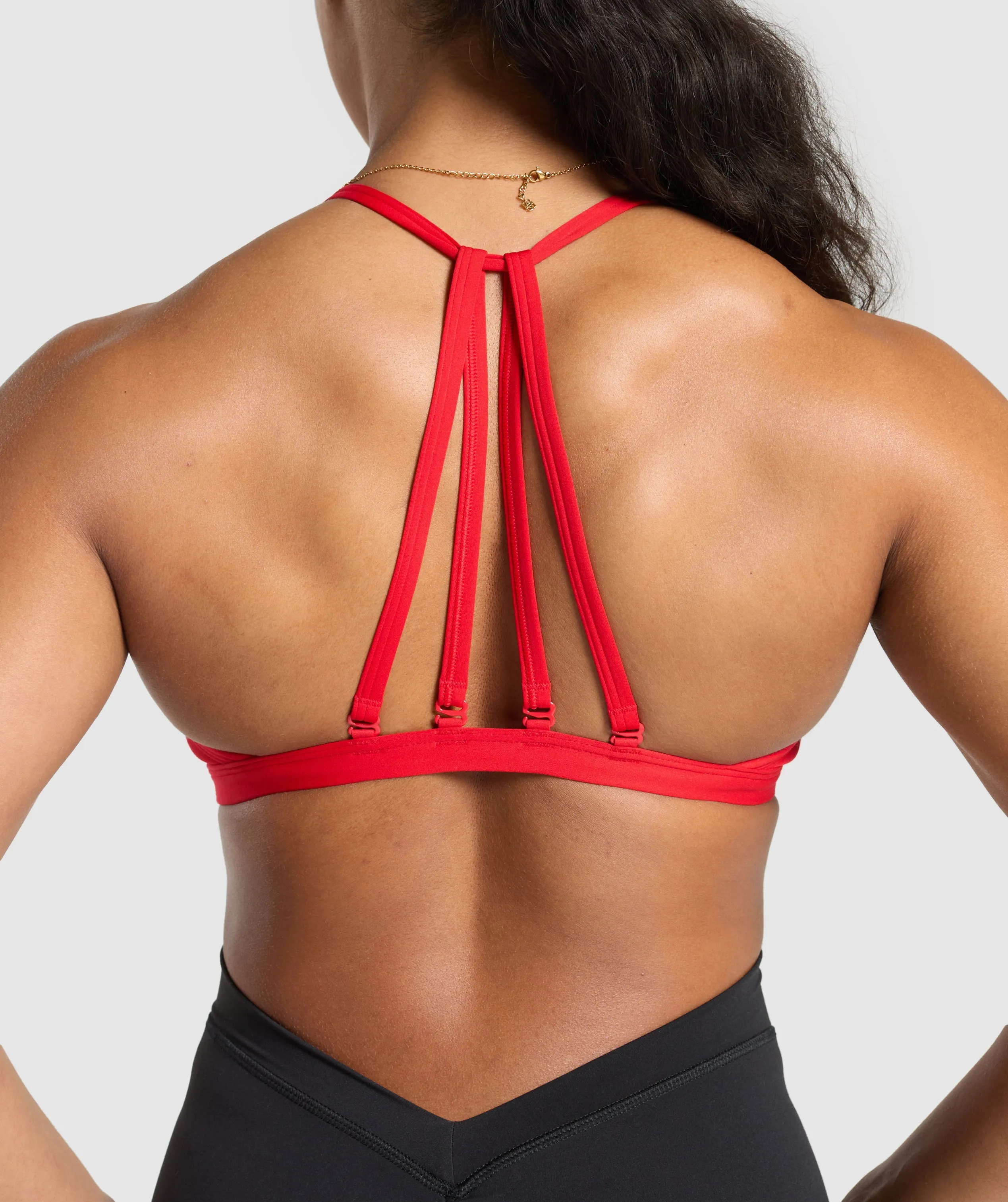 Gymshark Minimal Sports Bra - Reps Red sold by Gymshark product image thumbnail 5