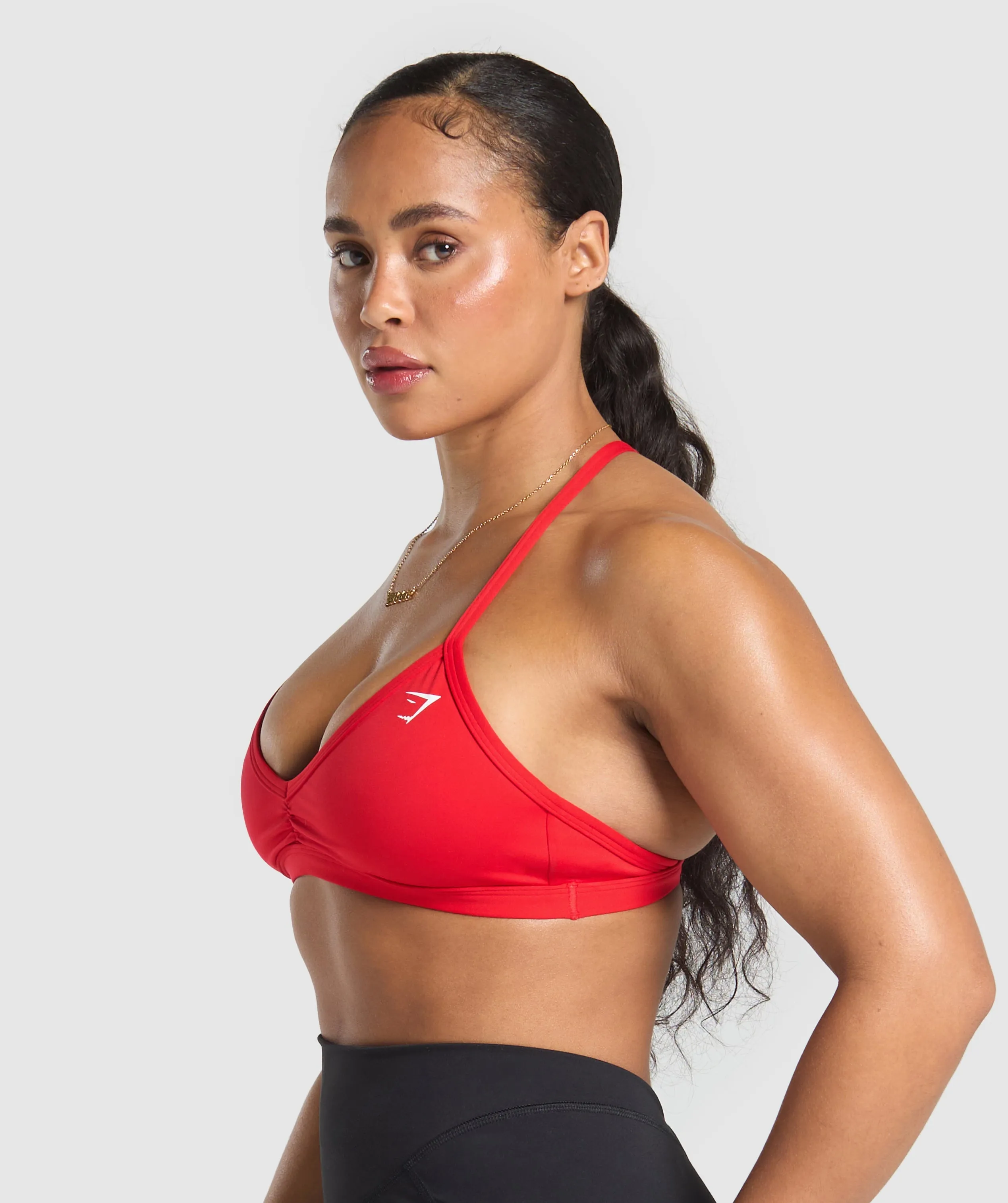 Gymshark Minimal Sports Bra - Reps Red sold by Gymshark product image thumbnail 3