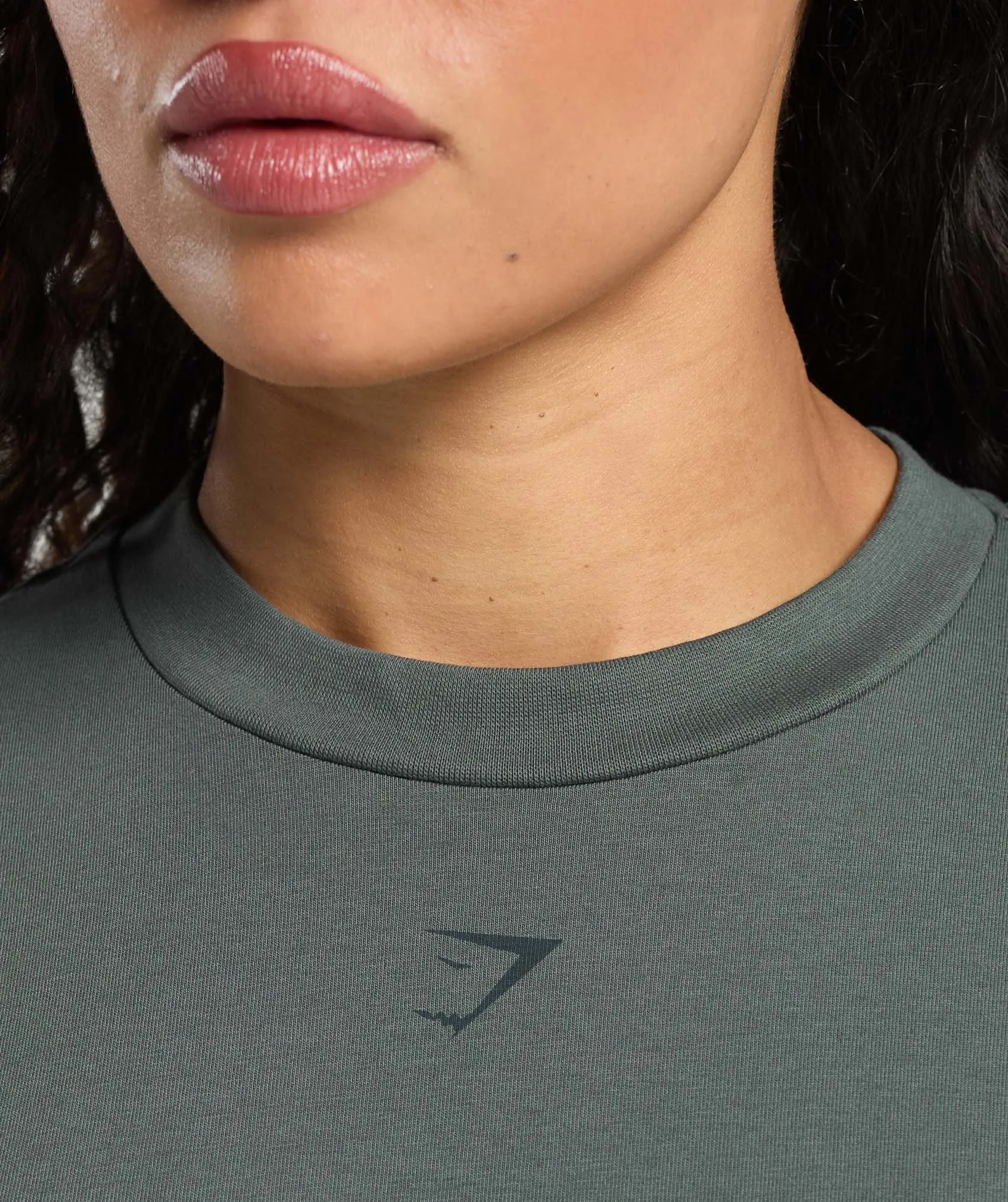 Gymshark Retro Lifting Oversized T-Shirt - Slate Teal sold by Gymshark product image thumbnail 5