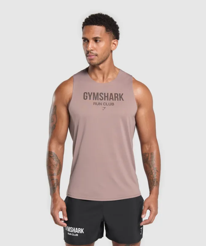 Gymshark Running Dept. Tank - Powder Mauve sold by Gymshark
