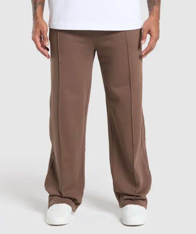 Gymshark Wide Leg Pants - Soft Brown sold by Gymshark