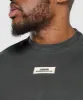 Gymshark Heavyweight Rib Short Sleeve Crew - Asphalt Grey sold by Gymshark