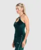 Gymshark Velour Tank - Strong Teal sold by Gymshark