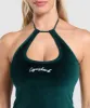 Gymshark Velour Tank - Strong Teal sold by Gymshark