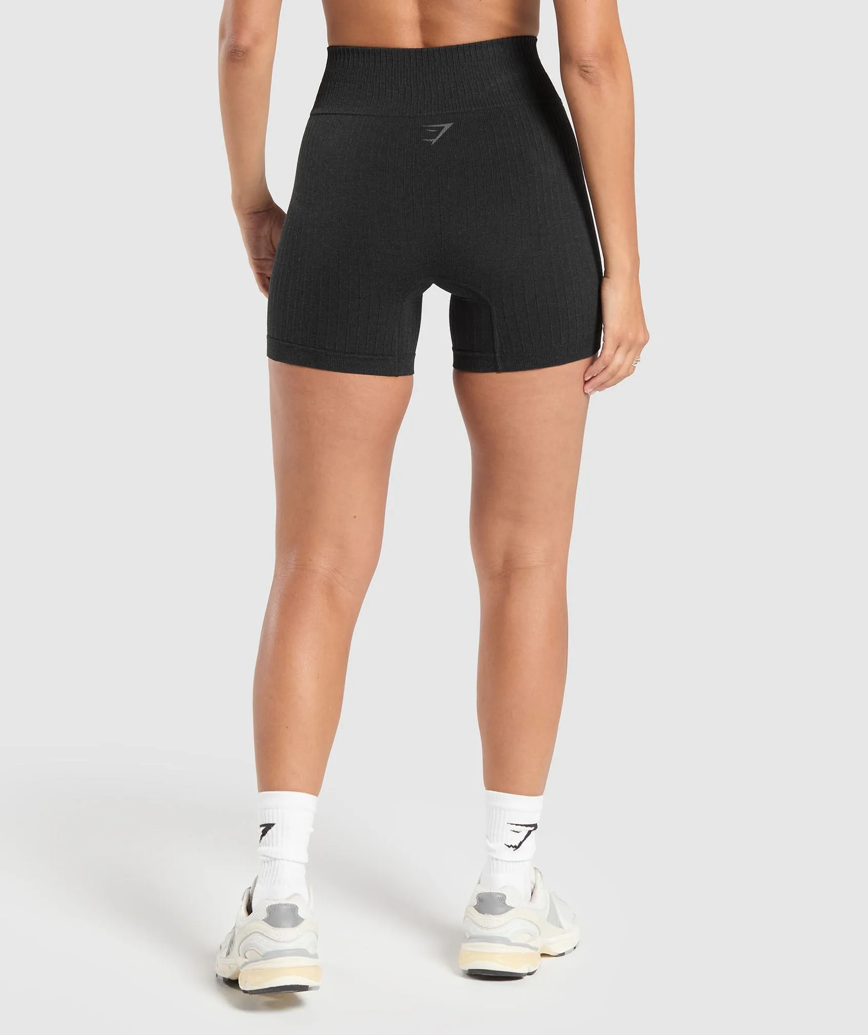 Gymshark Rest Day Seamless Modal Shorts - Bros Coal Marl sold by Gymshark product image thumbnail 2