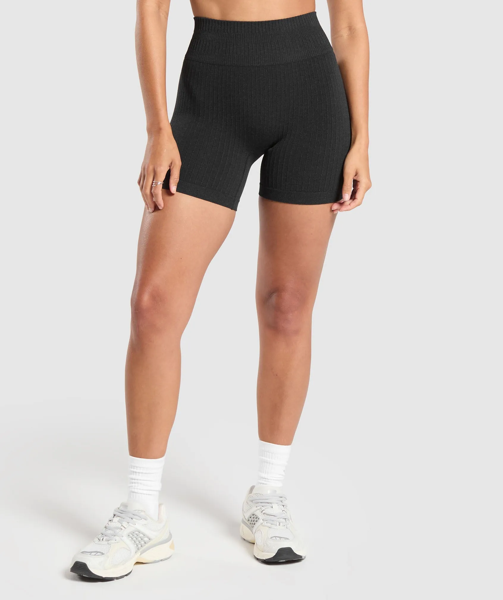 Gymshark Rest Day Seamless Modal Shorts - Bros Coal Marl sold by Gymshark