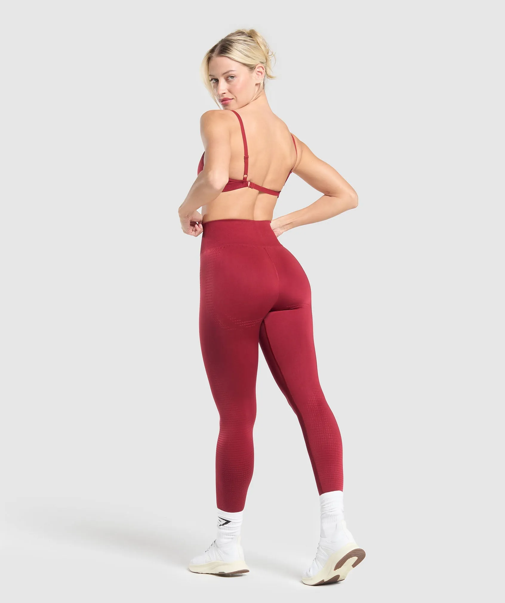 Gymshark Vital Shine Limited Edition Leggings - Reps Red sold by Gymshark product image thumbnail 2