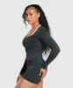 Gymshark Gains Seamless Zip Up - Black sold by Gymshark