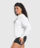 Gymshark Retro Lifting Long Sleeve T-Shirt - White sold by Gymshark