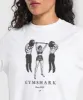 Gymshark Retro Lifting Long Sleeve T-Shirt - White sold by Gymshark