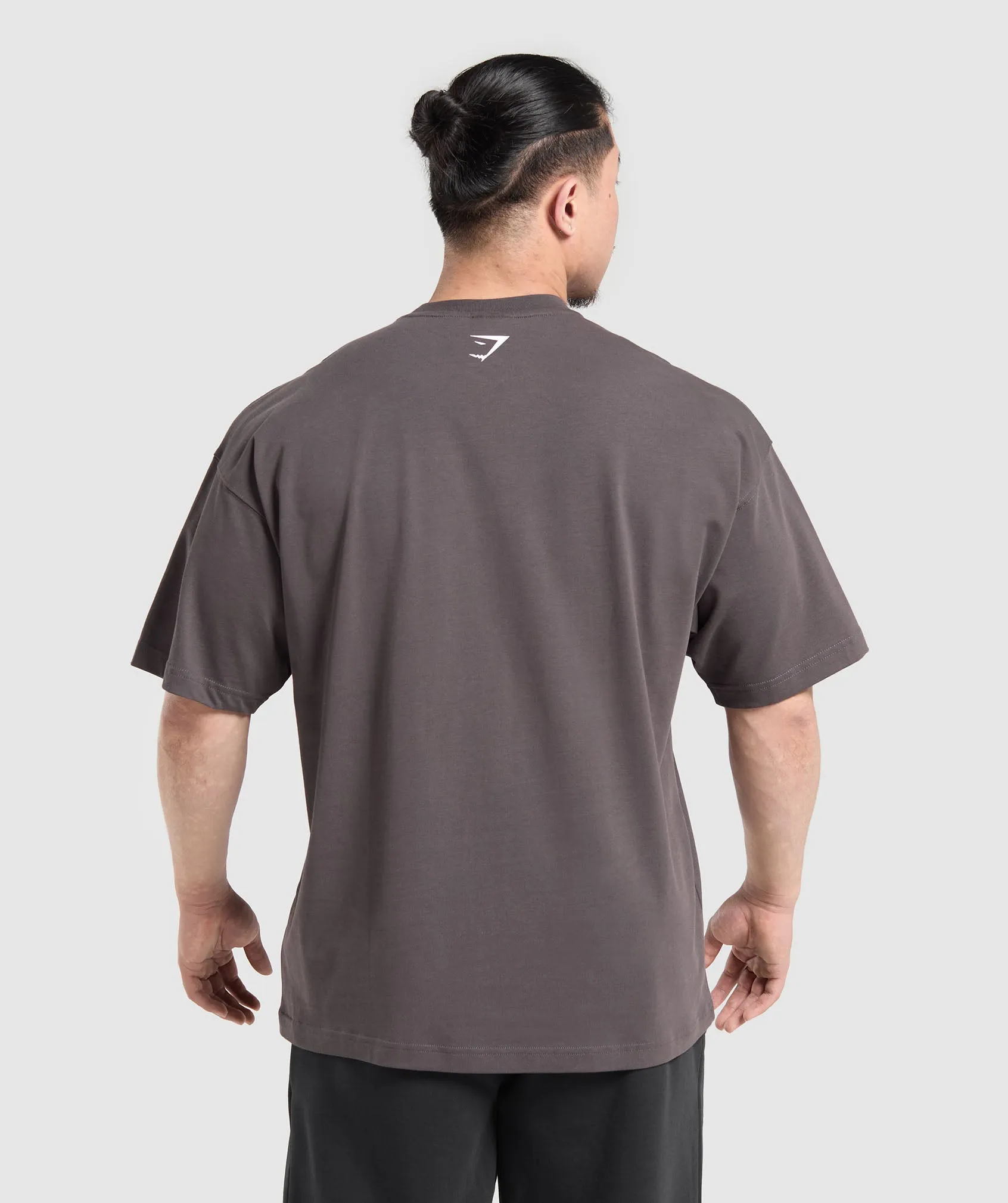 Gymshark Strength Department Animal Oversized T-Shirt - Greyed Purple sold by Gymshark product image thumbnail 2