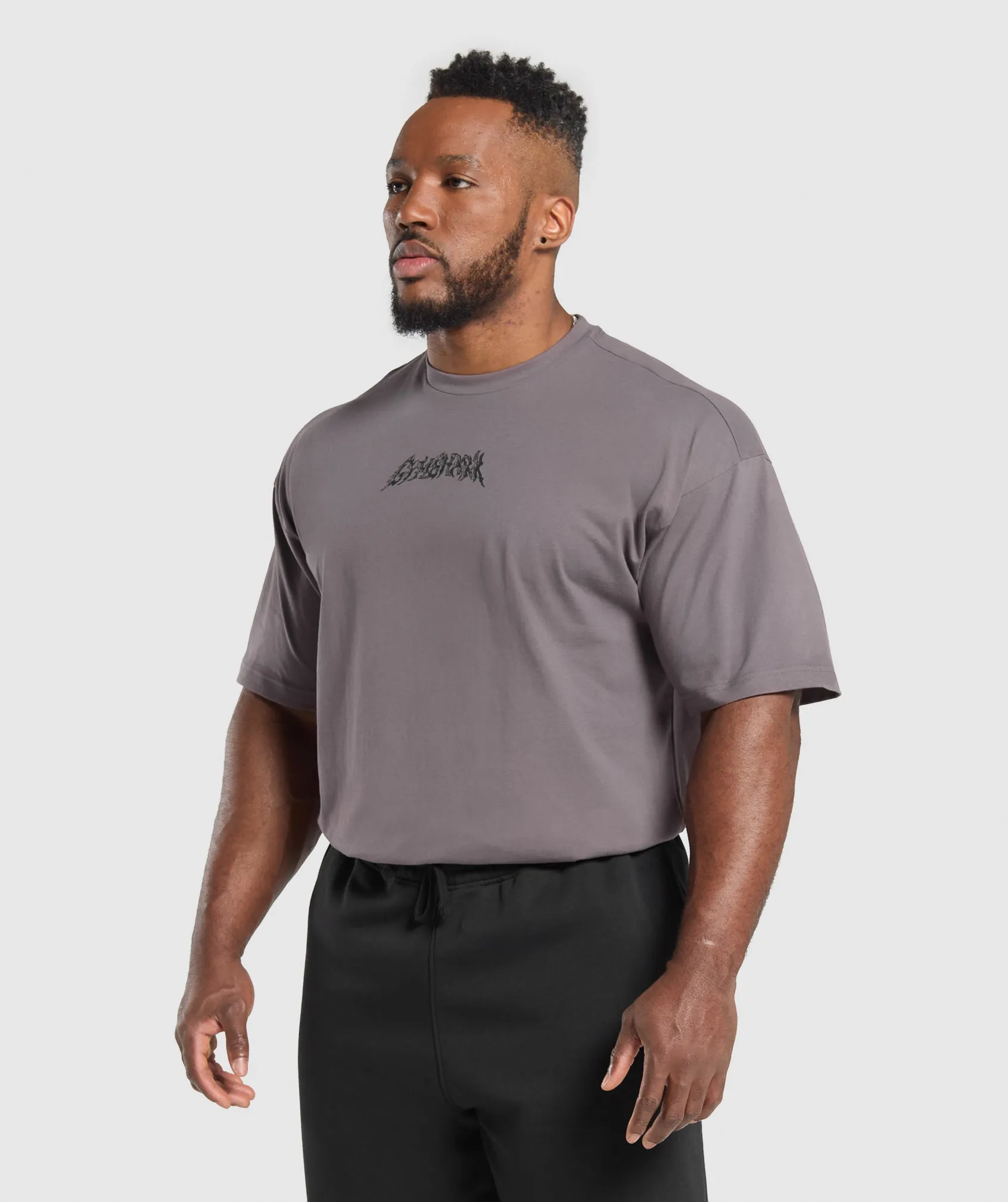 Gymshark Metal Lifting Graphic T-Shirt - Brushed Purple sold by Gymshark product image thumbnail 3