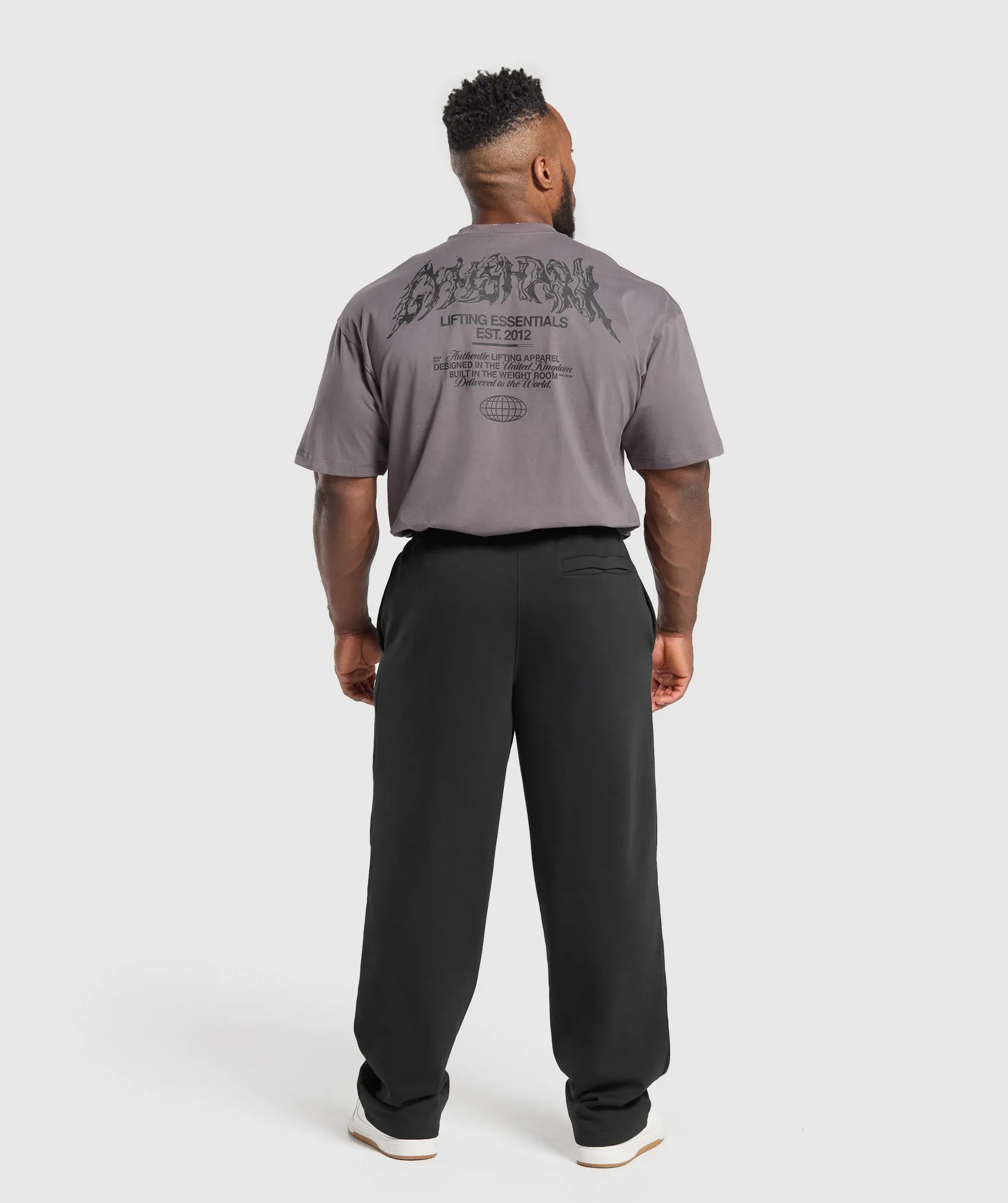 Gymshark Metal Lifting Graphic T-Shirt - Brushed Purple sold by Gymshark product image thumbnail 4