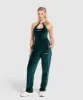 Gymshark Velour Joggers - Strong Teal sold by Gymshark