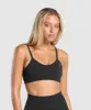 Gymshark Rest Day Seamless Modal Bralette - Coal Marl sold by Gymshark