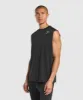 Gymshark Script Graphic Cut Off Tank - Black sold by Gymshark