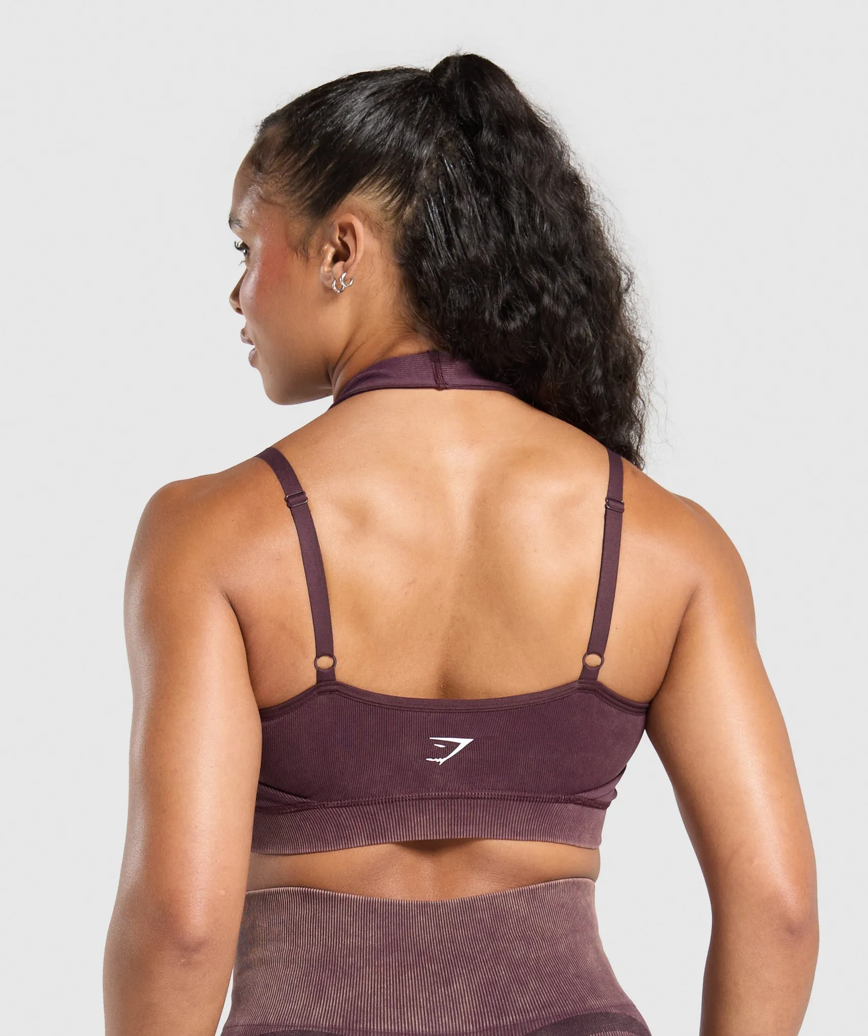 Gymshark Gains Seamless Bralette - Depth Purple sold by Gymshark product image thumbnail 2