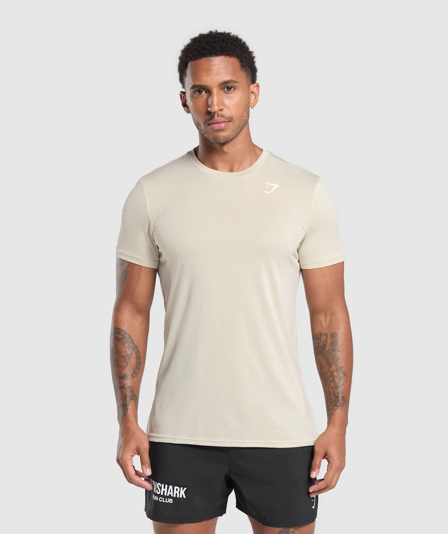 Gymshark Running Dept. T Shirt - Pebble Grey sold by Gymshark product image thumbnail 2