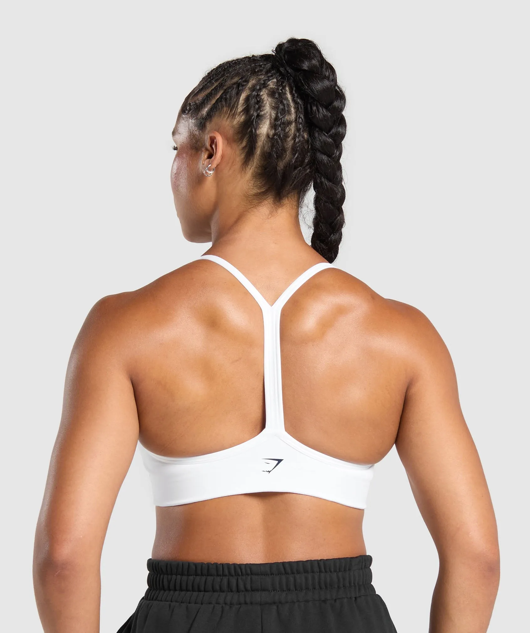 Gymshark Lifting Club Retro Bra - White sold by Gymshark