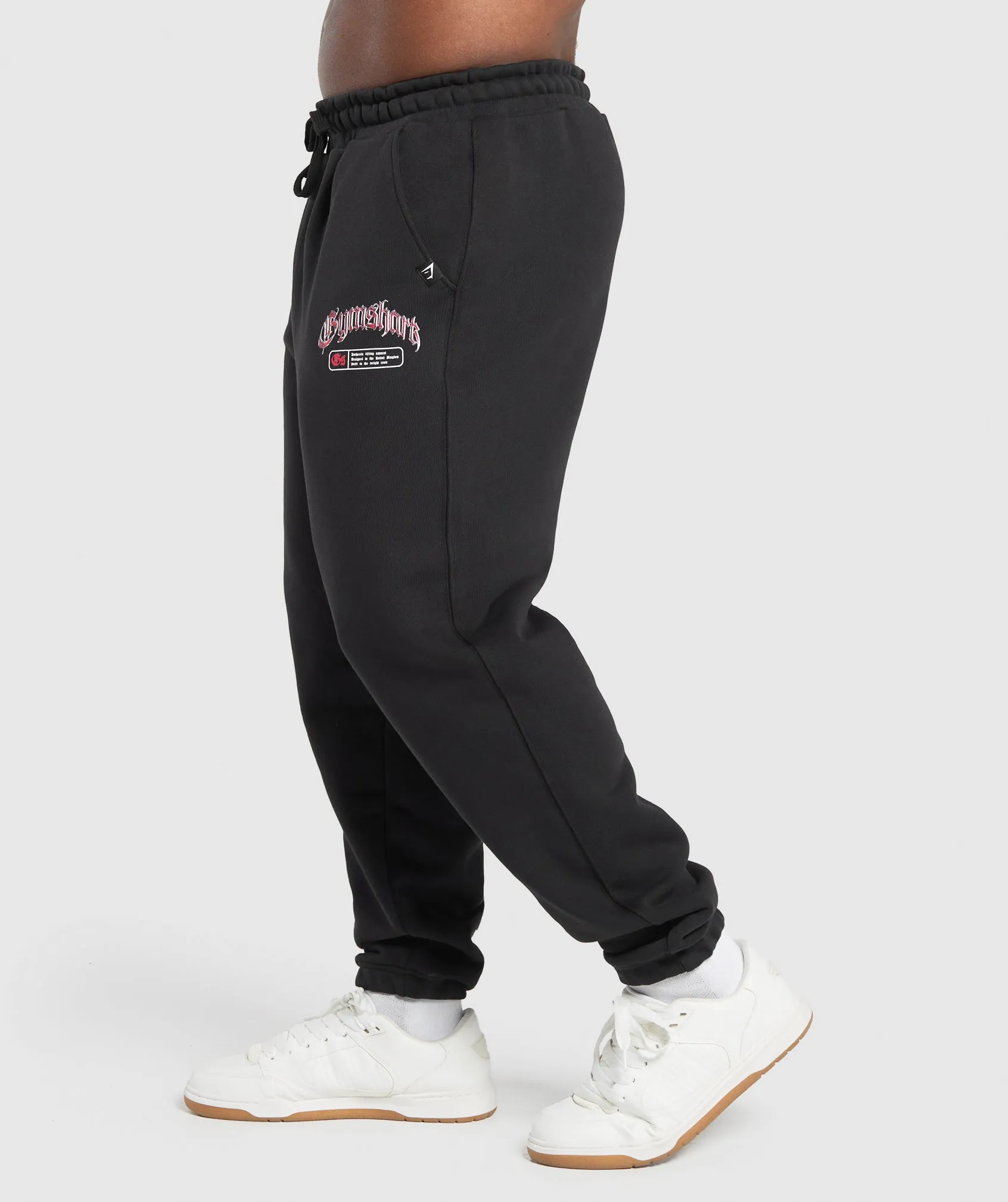Gymshark Shark Joggers - Black sold by Gymshark product image thumbnail 3