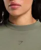 Gymshark Two Strong Women Sweatshirt - Base Green sold by Gymshark