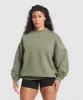 Gymshark Two Strong Women Sweatshirt - Base Green sold by Gymshark