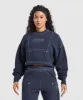 Gymshark Rest Day Heavyweight Sweatshirt - Heavy Blue sold by Gymshark