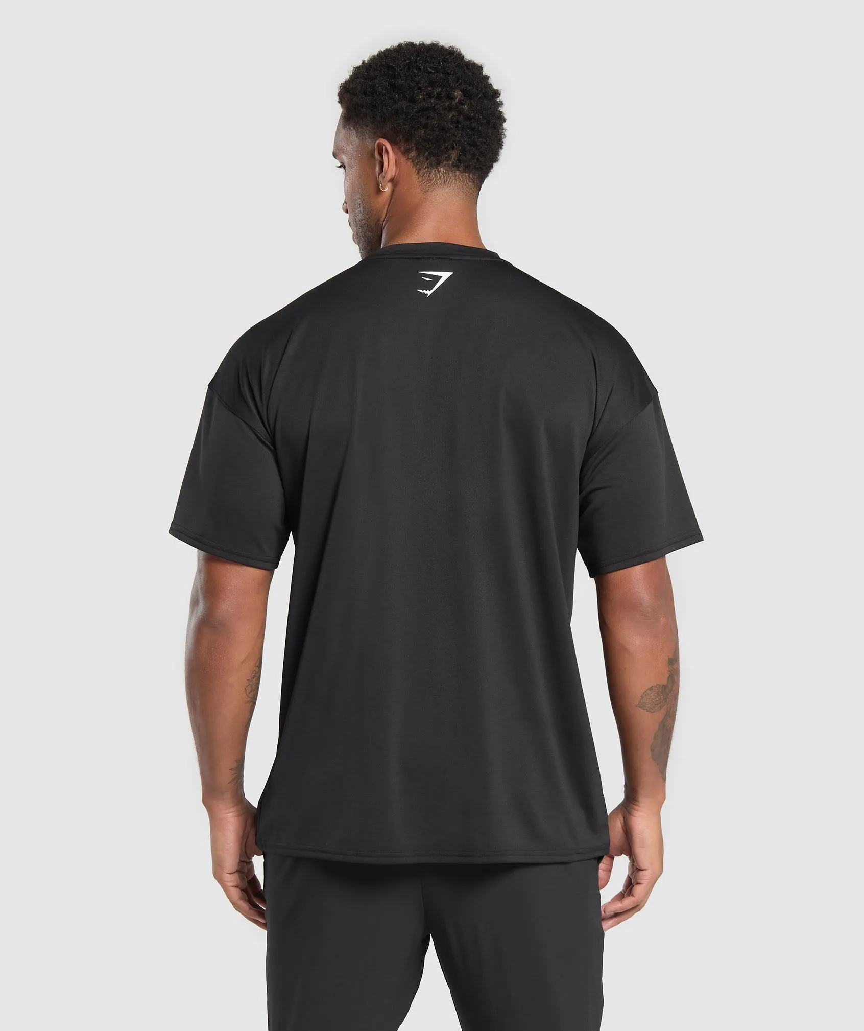 Gymshark Script Graphic T-Shirt - Black sold by Gymshark product image thumbnail 2