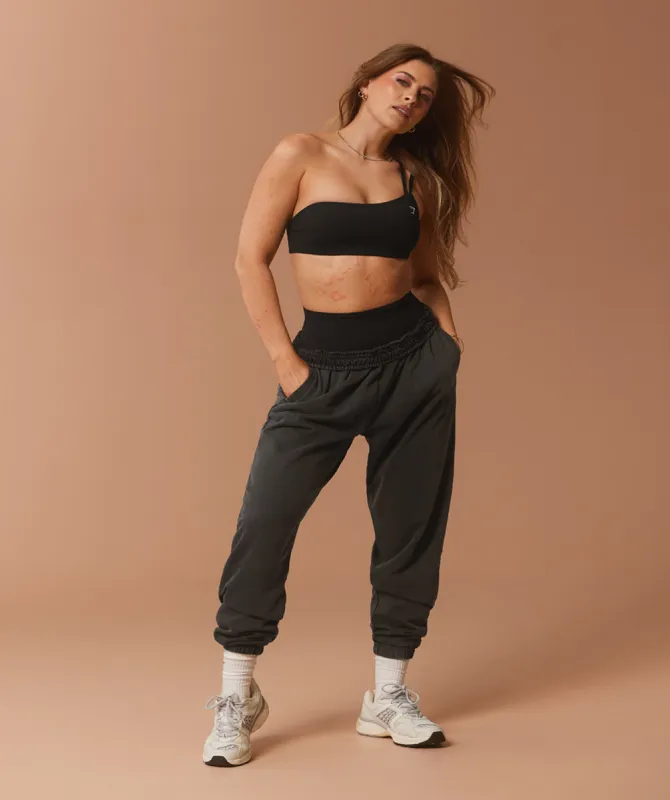 Gymshark Whitney Joggers - Black sold by Gymshark