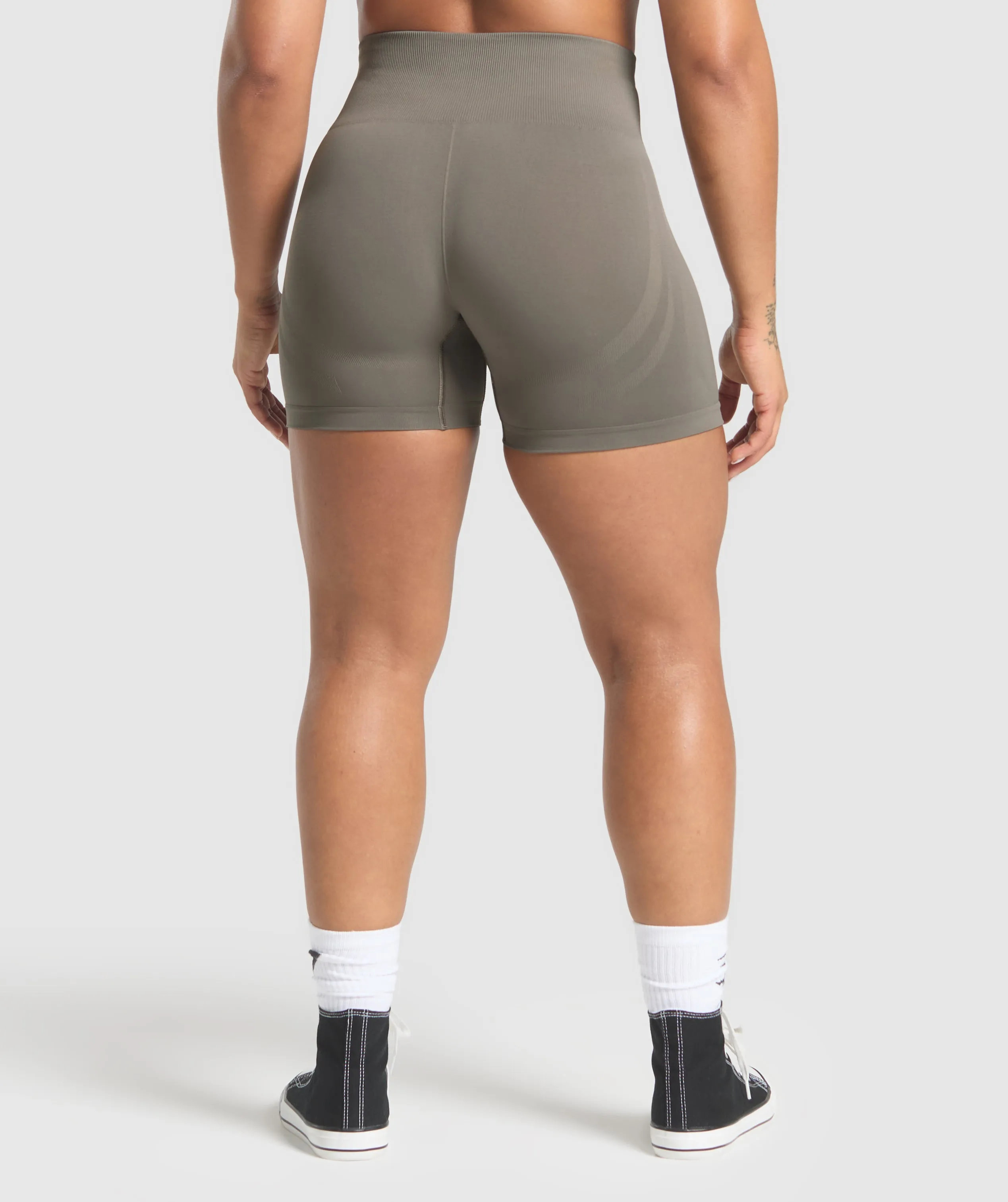 Gymshark Built In The Weight Room Shorts - Camo Brown sold by Gymshark product image thumbnail 2