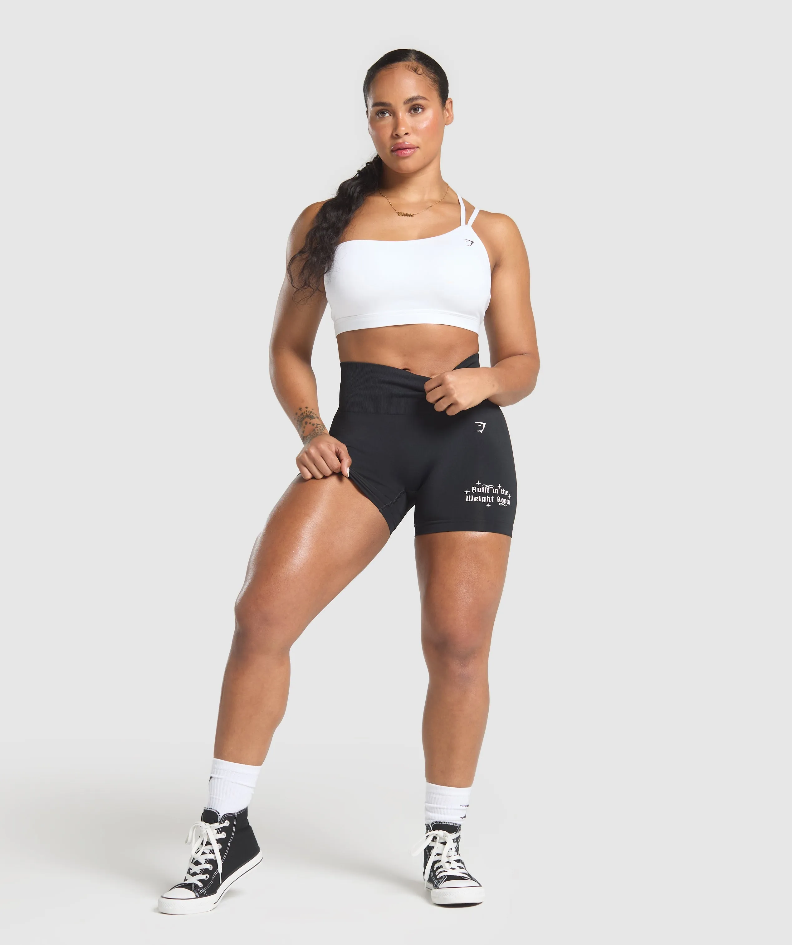Gymshark Built In The Weight Room Shorts - Black sold by Gymshark product image thumbnail 3