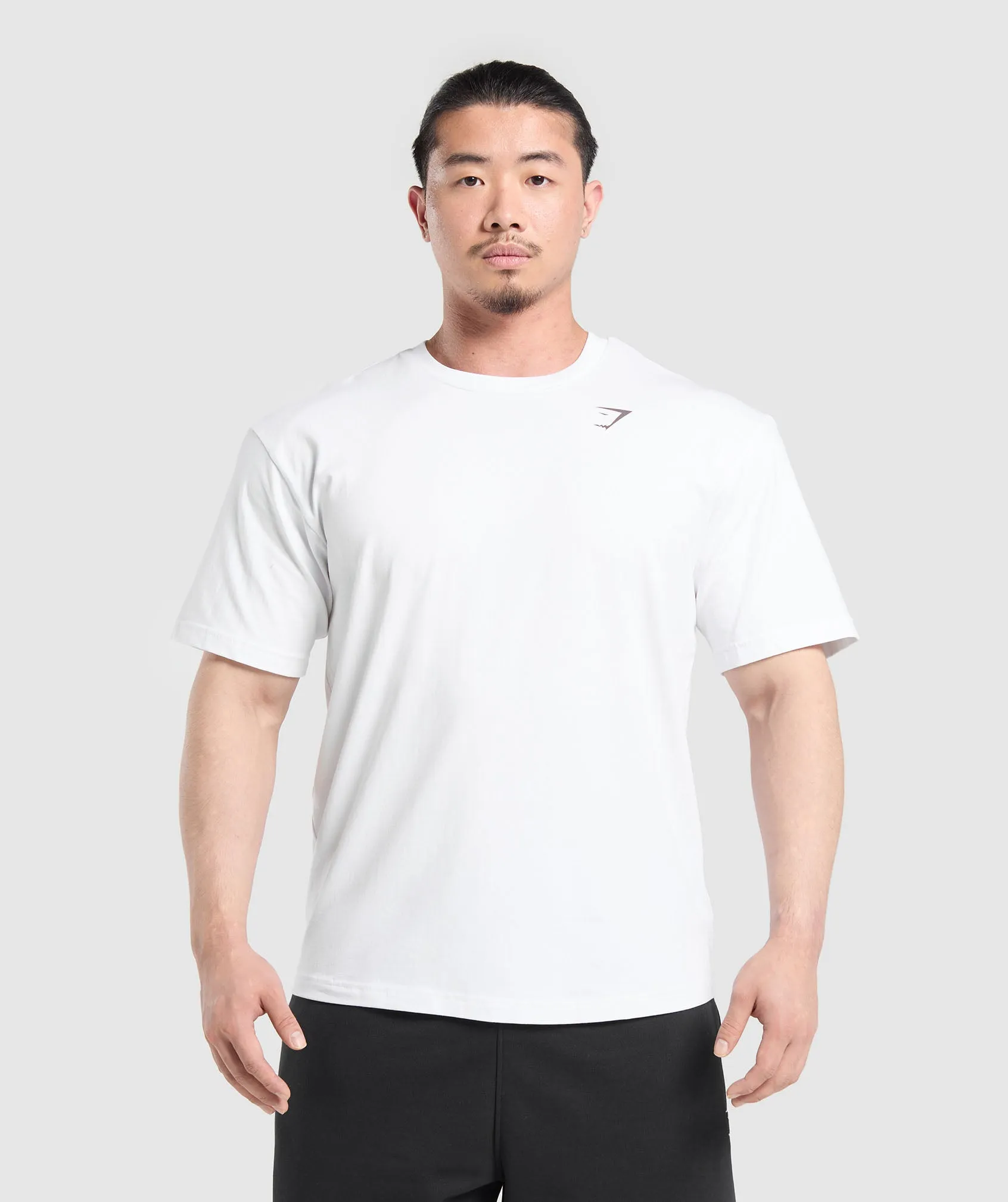 Gymshark Heavy Duty Apparel T-Shirt - White sold by Gymshark product image thumbnail 5