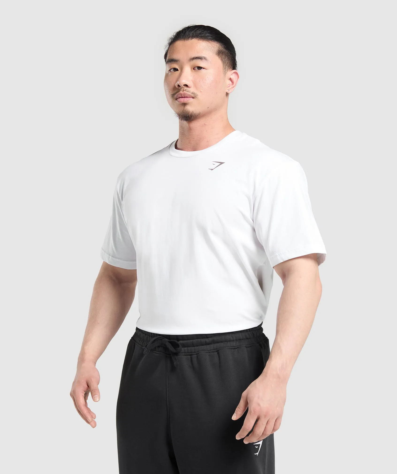 Gymshark Heavy Duty Apparel T-Shirt - White sold by Gymshark product image thumbnail 3
