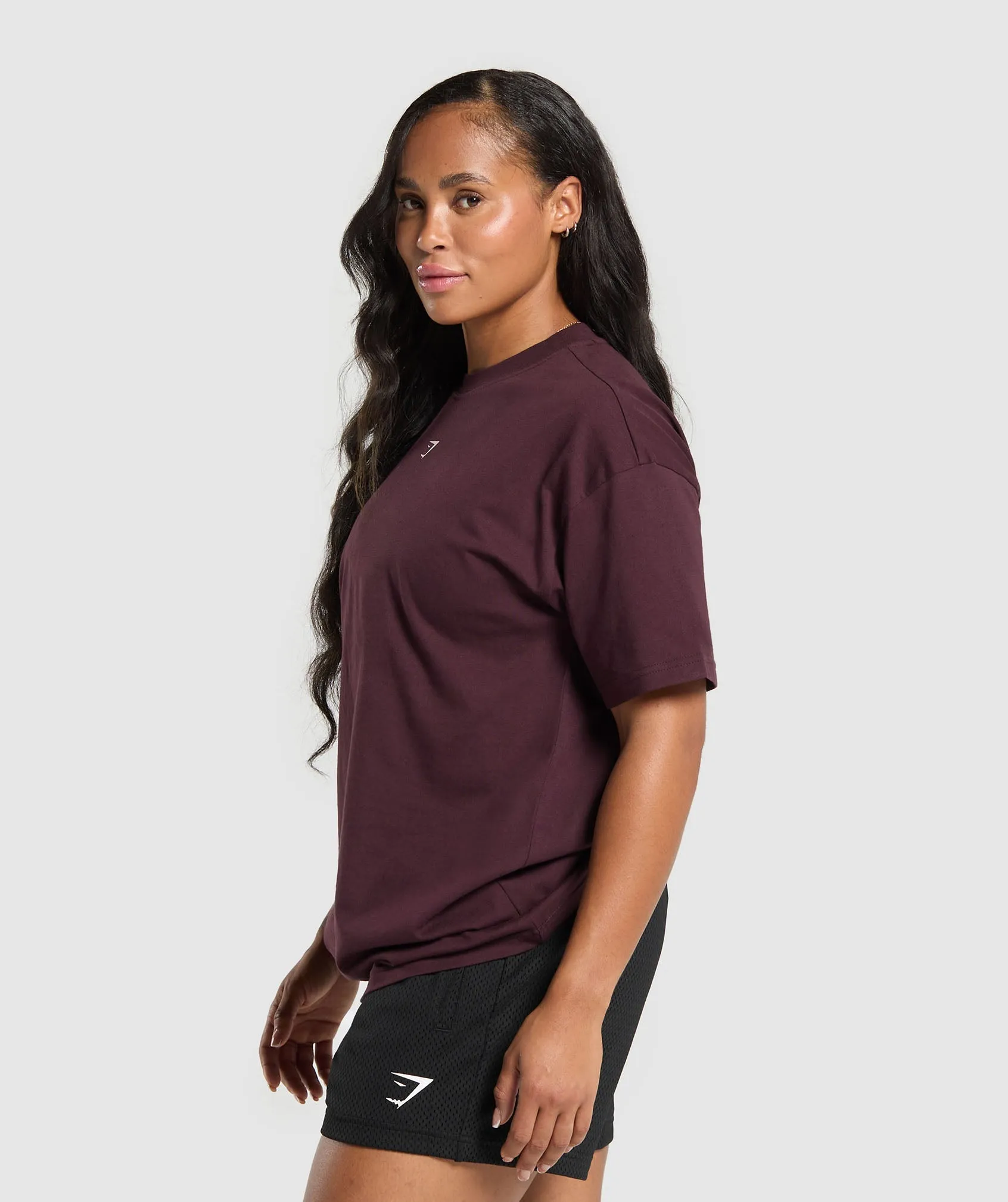 Gymshark Lifting Club Graphic Oversized T-Shirt - Depth Purple sold by Gymshark product image thumbnail 3