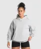 Gymshark Retro Lifting Oversized Hoodie - Light Grey Core Marl sold by Gymshark