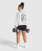 Gymshark Retro Lifting Oversized Hoodie - Light Grey Core Marl sold by Gymshark