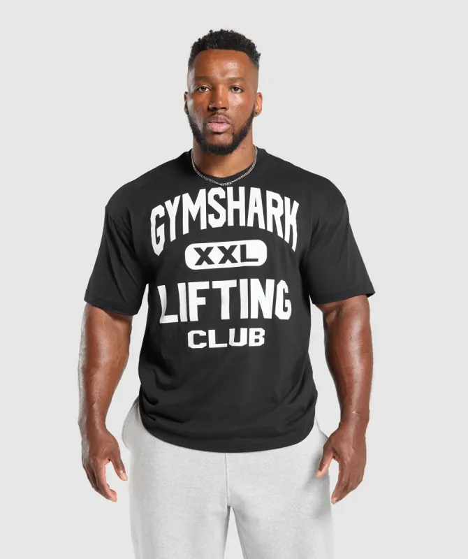 Gymshark XXL Graphic T-Shirt - Black sold by Gymshark