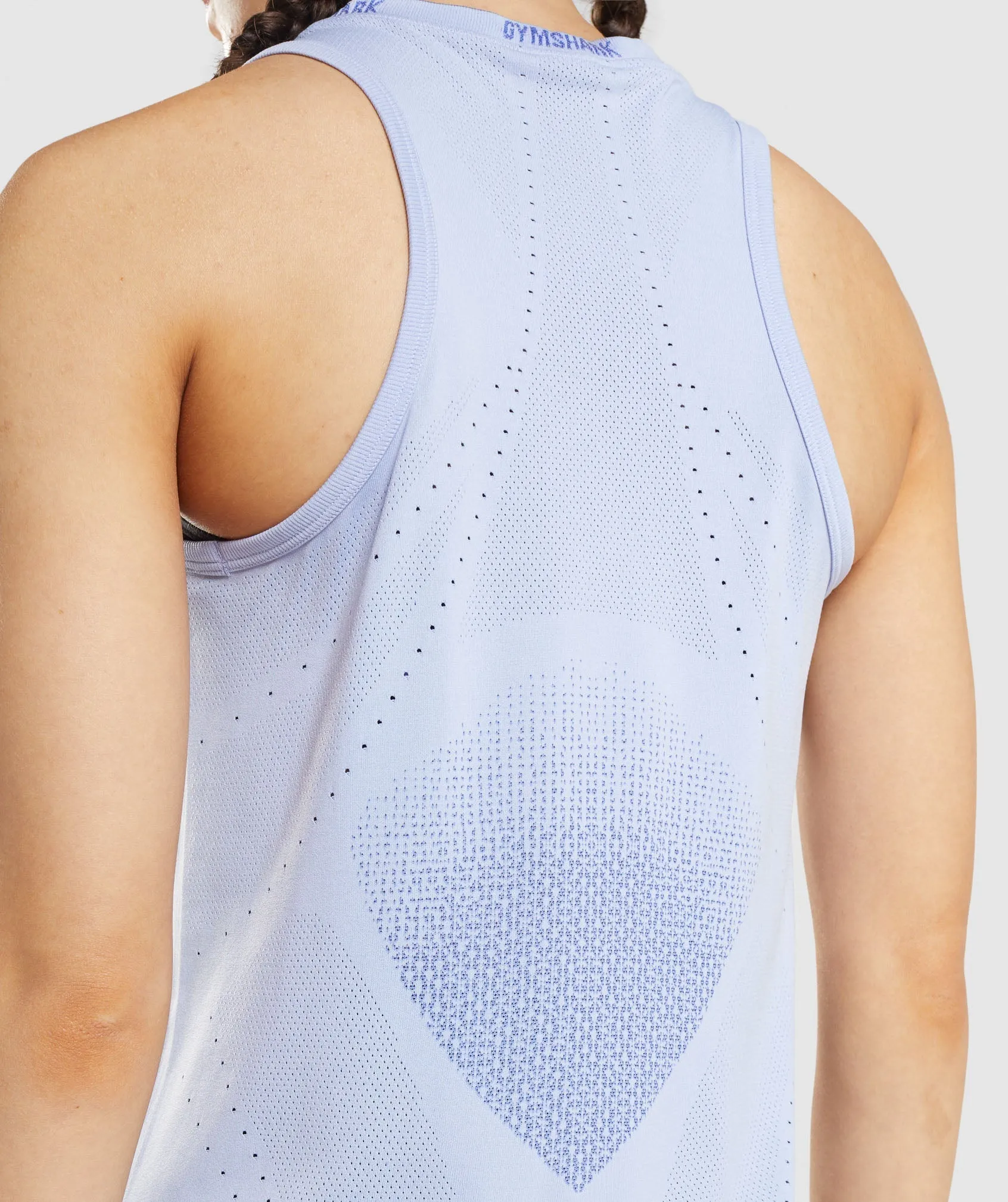 Gymshark Apex Seamless Tank - Lavender Blue/Court Blue sold by Gymshark product image thumbnail 5