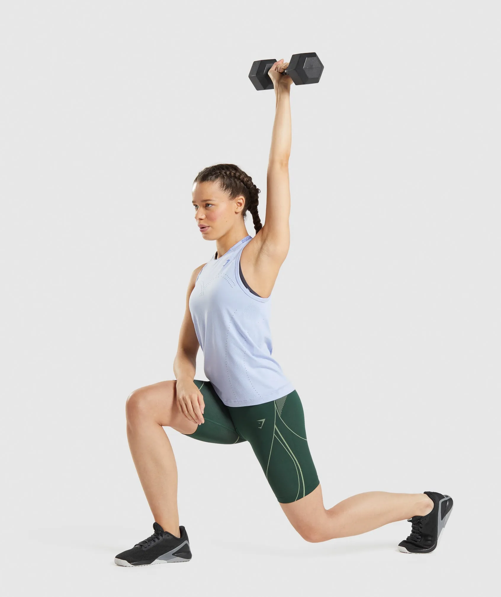 Gymshark Apex Seamless Tank - Lavender Blue/Court Blue sold by Gymshark product image thumbnail 4