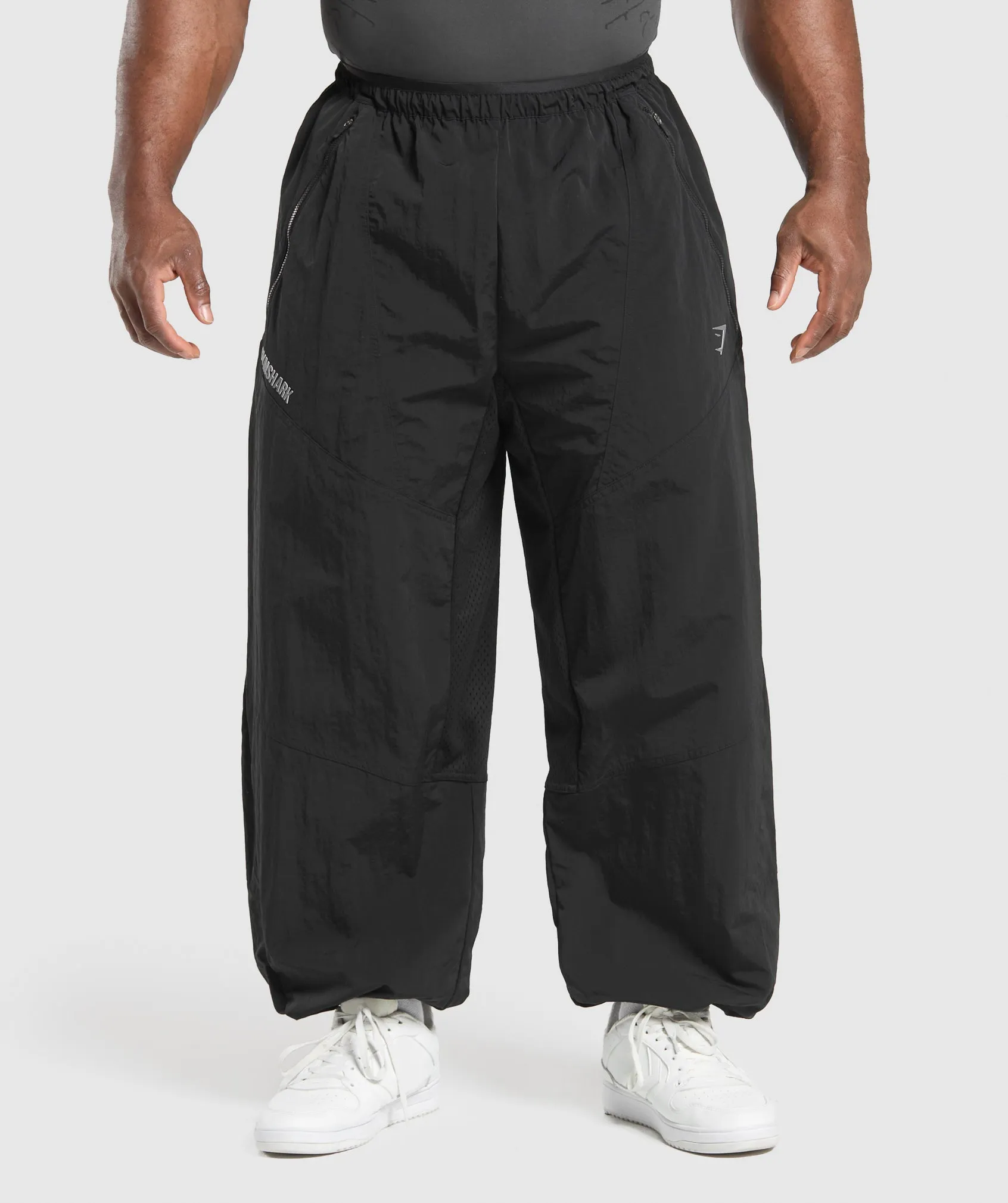 Gymshark Parachute Pants - Black sold by Gymshark